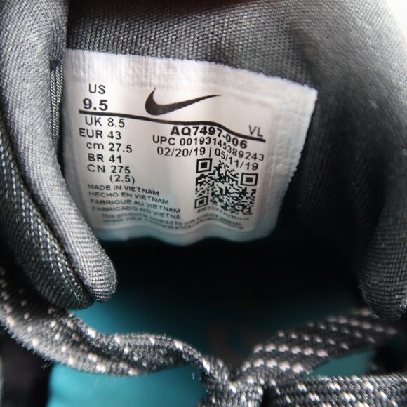 Nike Shoes Mens 9.5 Zoom Winflo Running Sneakers Athletic Trainer Gray Black main image 10